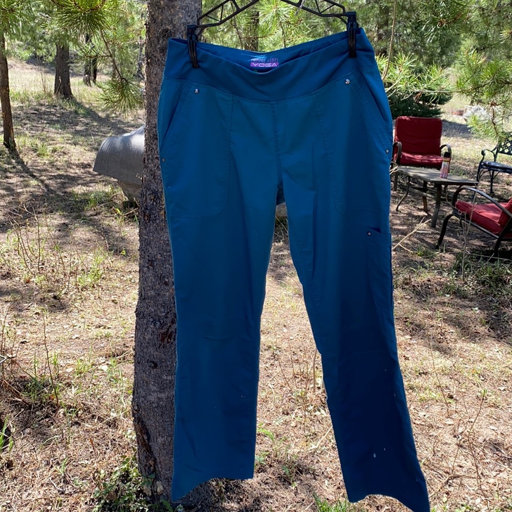 Purple Label Yoga by Healing Hands Scrub Pants